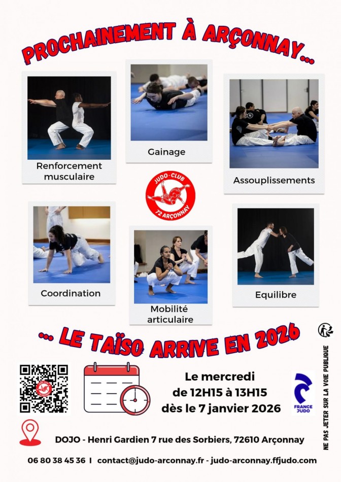 Image de l'actu 'Nouveau TAISO  À PARTIR DU 7 JANVIER 2026'