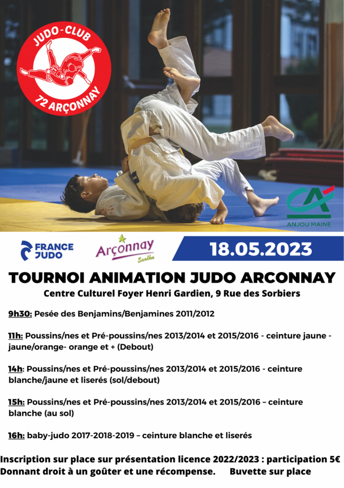 Image de l'actu 'Tournoi Animation Arçonnay 18 MAI 2023'